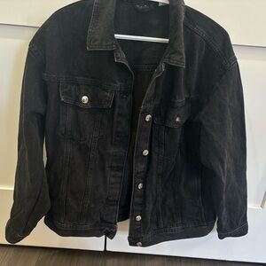 H&M Black Jean Jacket